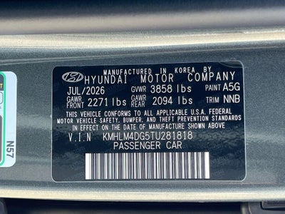 2026 Hyundai ELANTRA SEL Sport Plus