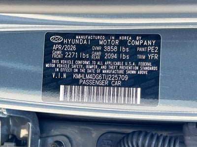 2026 Hyundai ELANTRA SEL Sport