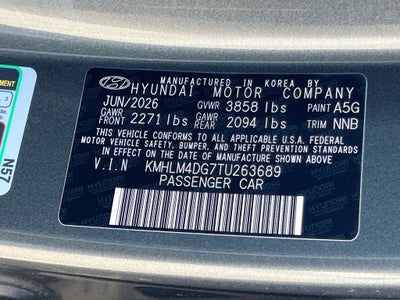 2026 Hyundai ELANTRA SEL Sport