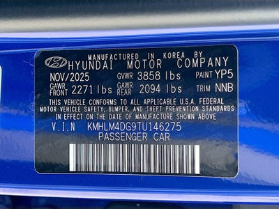 2026 Hyundai ELANTRA SEL Sport