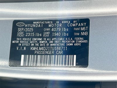 2026 Hyundai ELANTRA HYBRID Blue