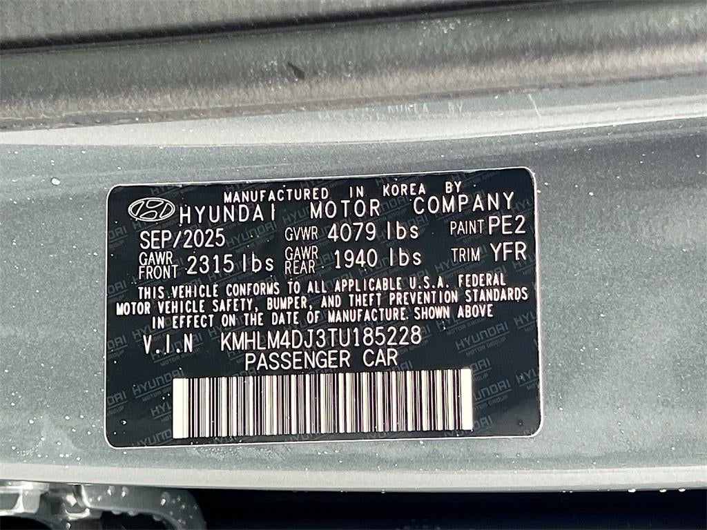 2026 Hyundai ELANTRA HYBRID Blue