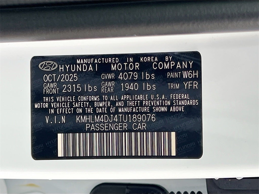 2026 Hyundai ELANTRA HYBRID Blue