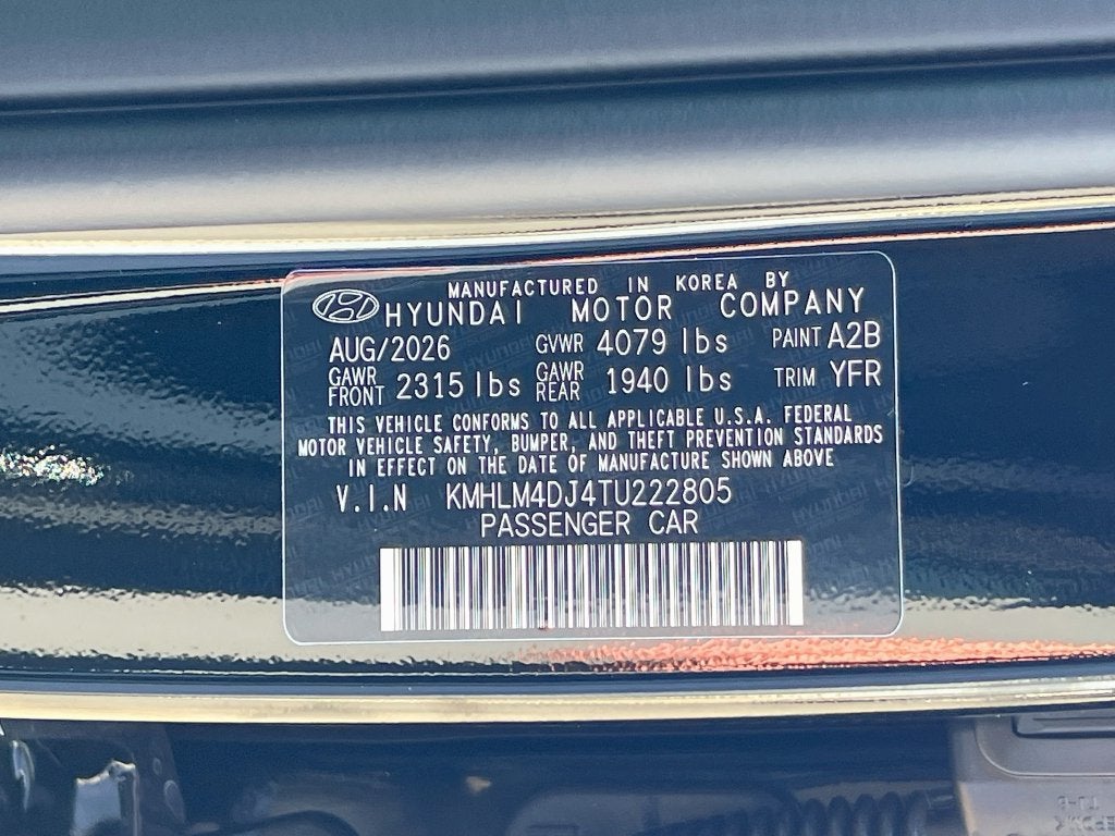 2026 Hyundai ELANTRA HYBRID Blue