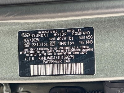 2026 Hyundai ELANTRA HYBRID Blue