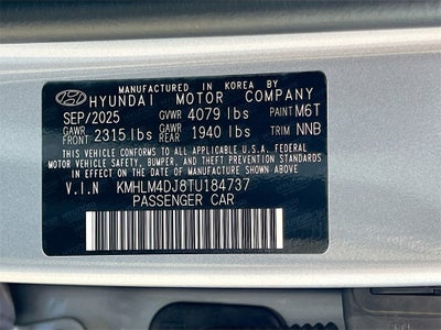 2026 Hyundai ELANTRA HYBRID Blue