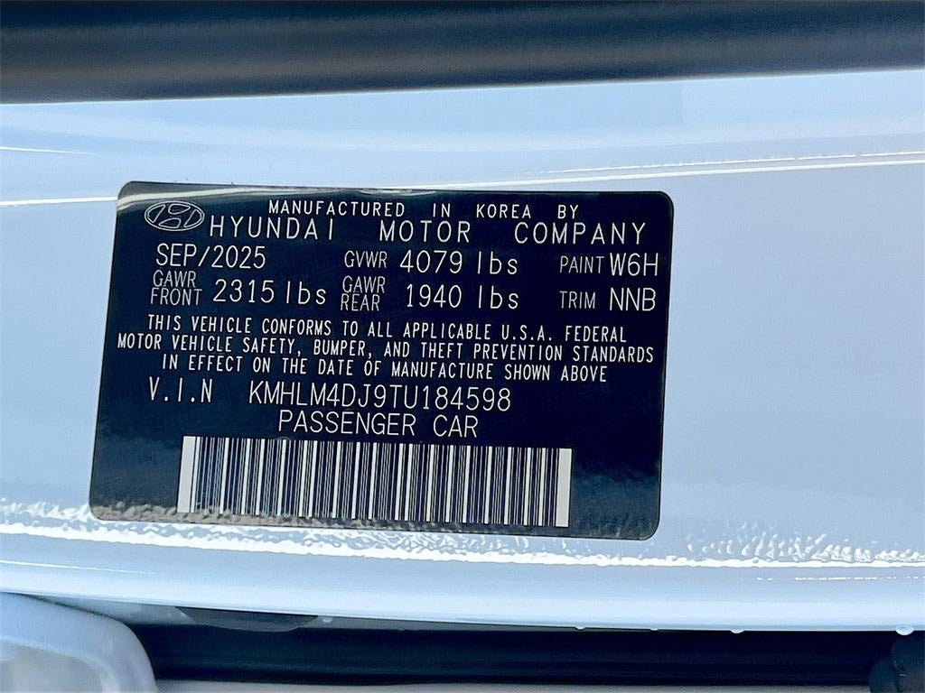 2026 Hyundai ELANTRA HYBRID Blue