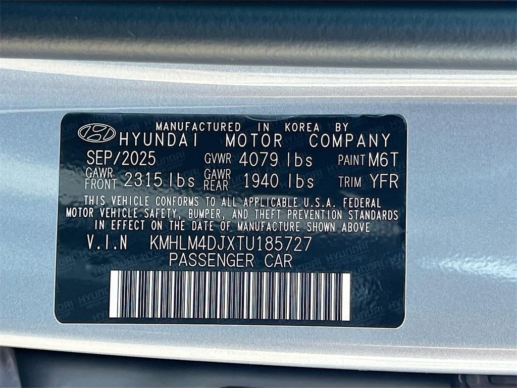 2026 Hyundai ELANTRA HYBRID Blue