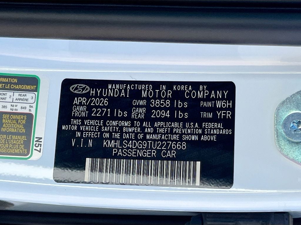 2026 Hyundai ELANTRA SEL Sport