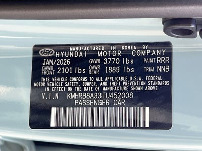 2026 Hyundai VENUE SE