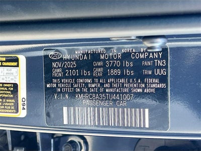 2026 Hyundai VENUE SEL W/Two-Tone Roof