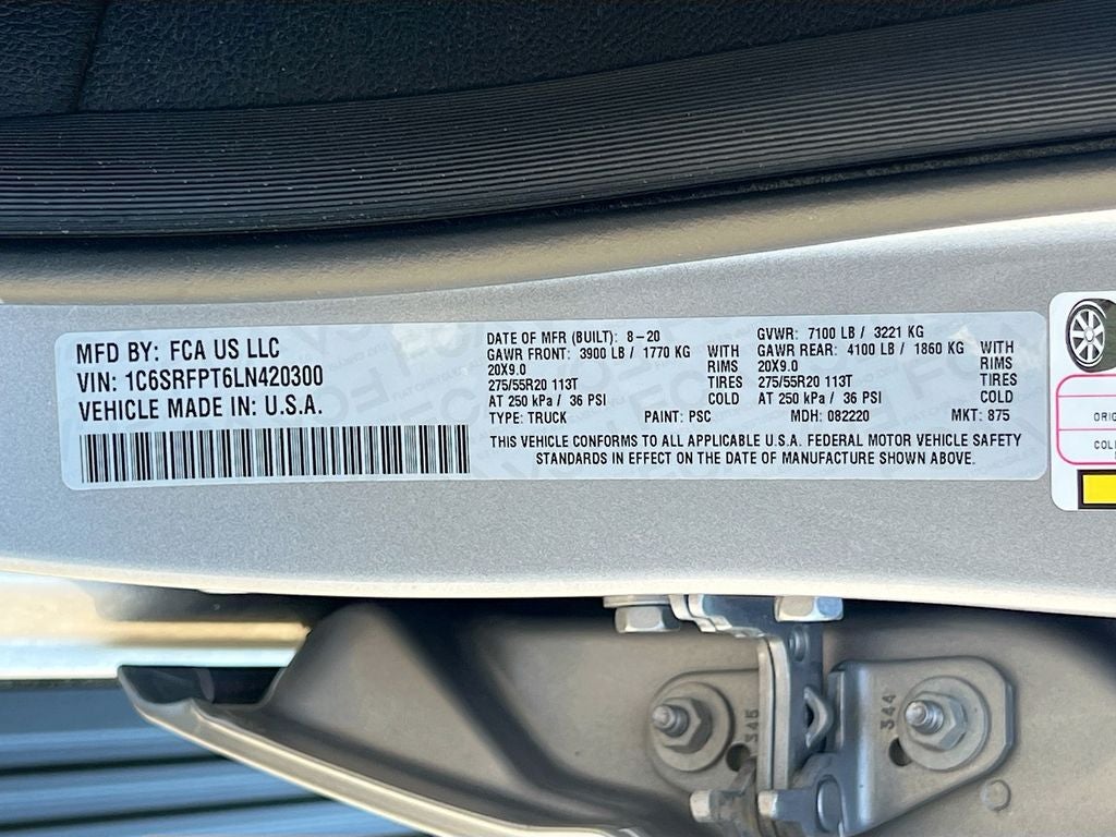 2020 RAM 1500 Limited