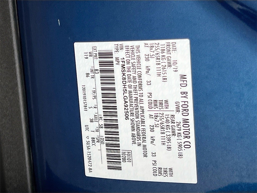 2020 Ford Explorer XLT