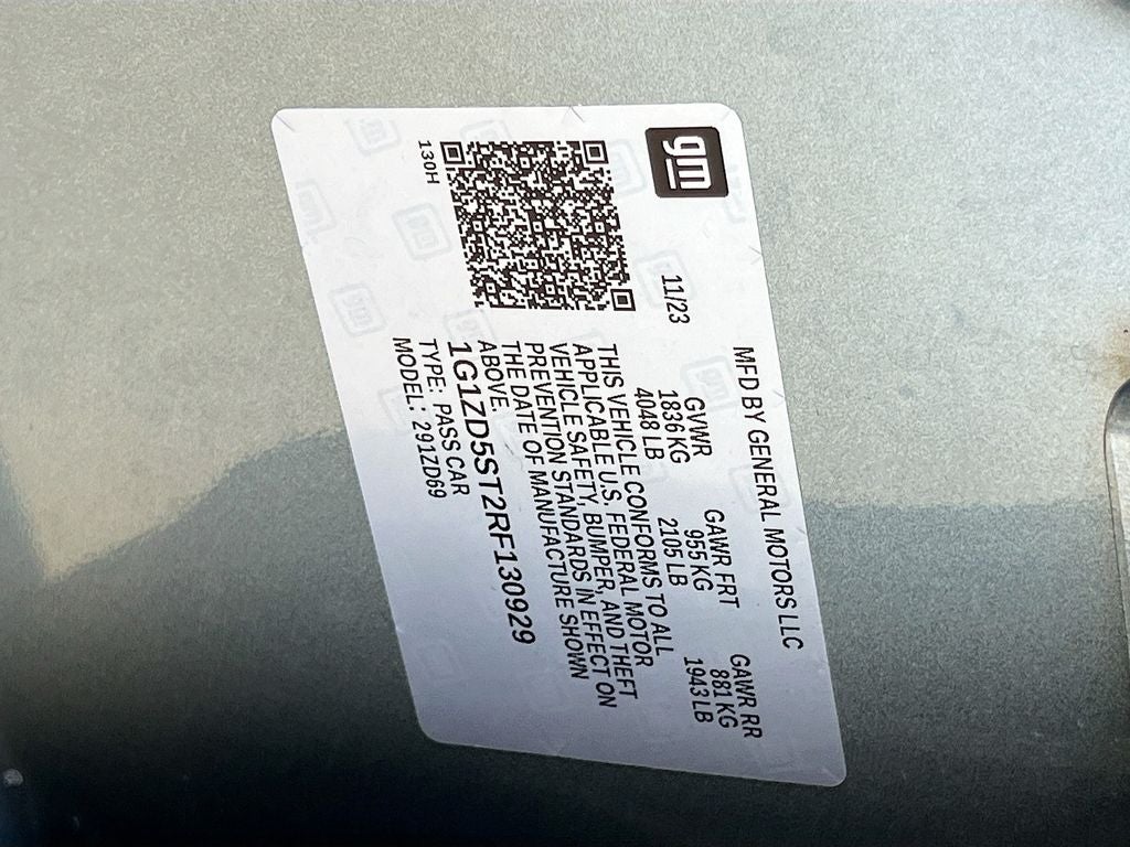 2024 Chevrolet Malibu LT 1LT