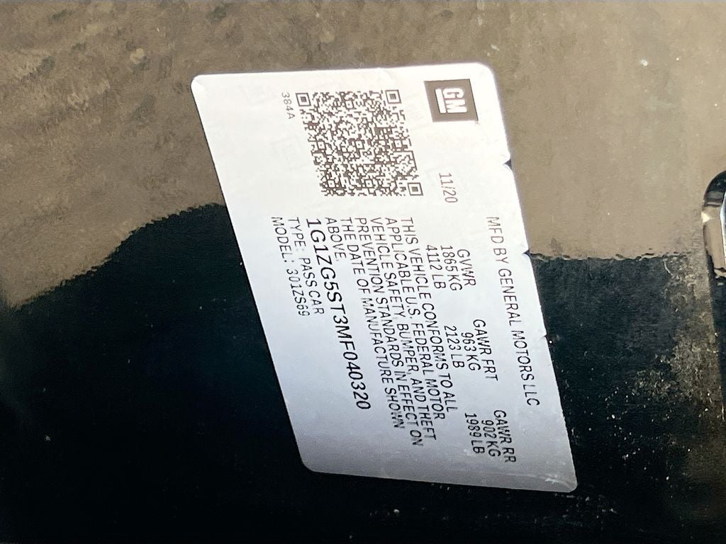 2021 Chevrolet Malibu RS