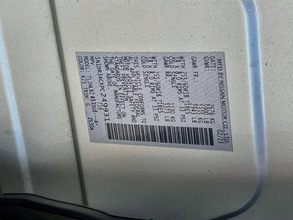2023 Nissan Pathfinder S