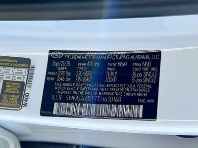 2026 Hyundai TUCSON SE