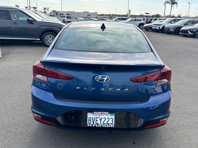 2020 Hyundai ELANTRA Value Edition