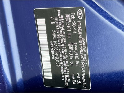 2014 Hyundai ELANTRA SE