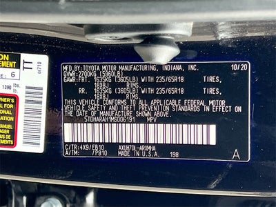 2021 Toyota Highlander Hybrid XLE