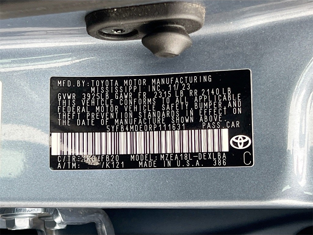 2024 Toyota Corolla LE