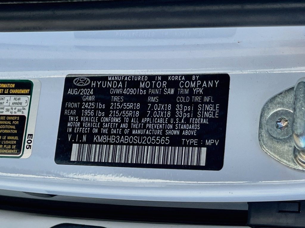 2025 Hyundai KONA SEL