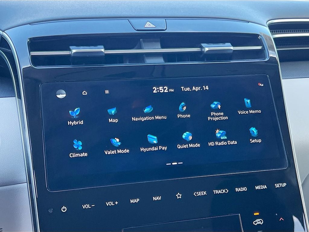 2024 Hyundai TUCSON HYBRID Blue