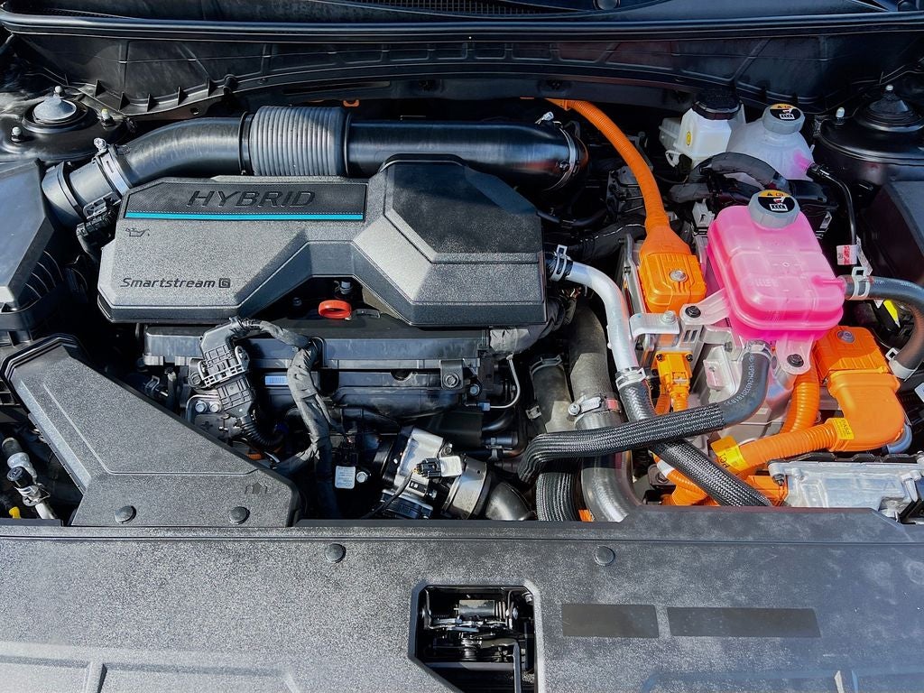 2024 Hyundai TUCSON HYBRID Blue