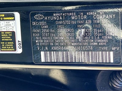 2022 Hyundai PALISADE SEL