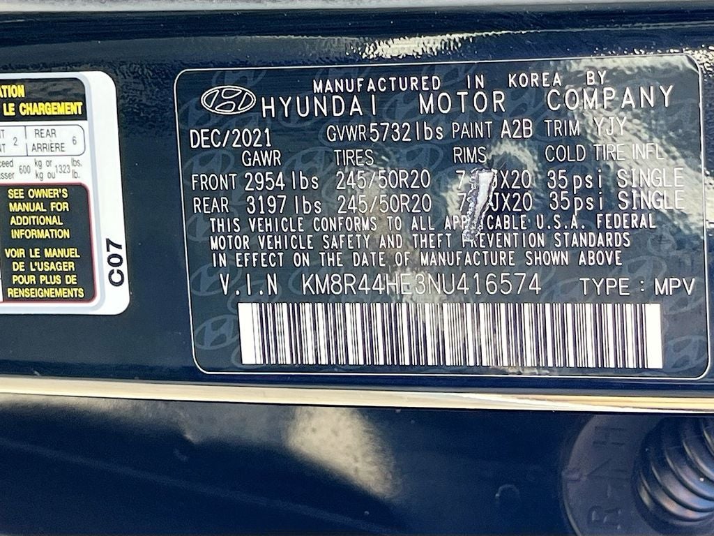 2022 Hyundai PALISADE SEL