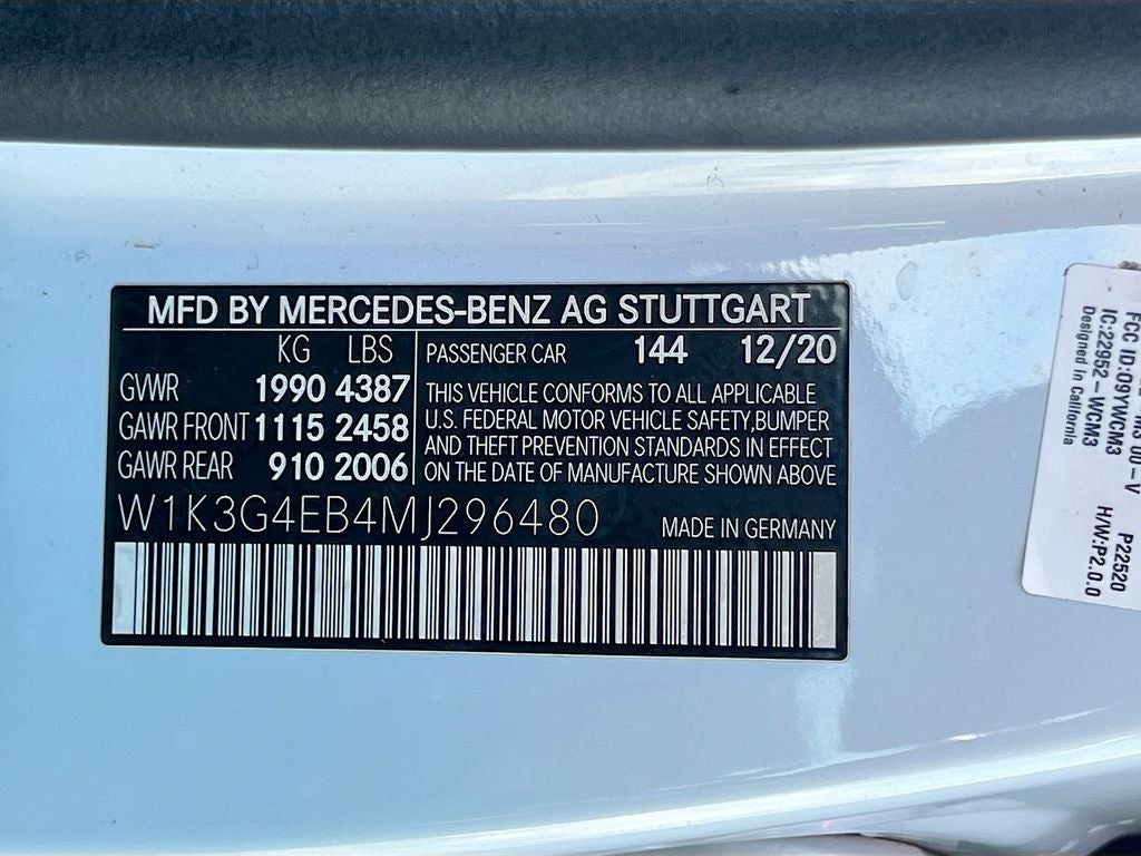 2021 Mercedes-Benz A-Class A 220