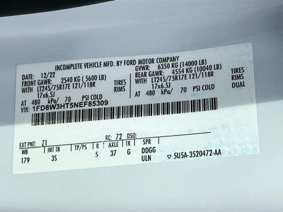 2022 Ford F-350SD XLT DRW