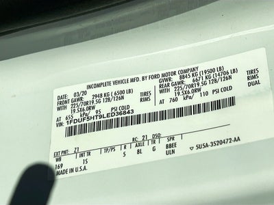 2020 Ford F-550SD XL DRW