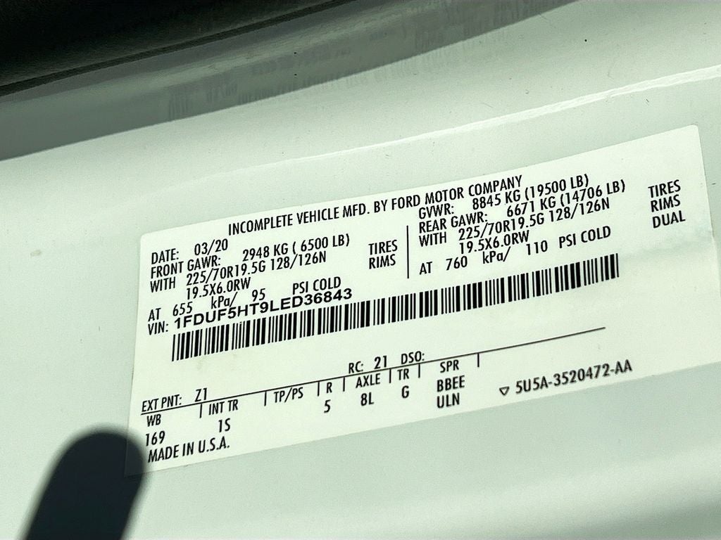 2020 Ford F-550SD XL DRW