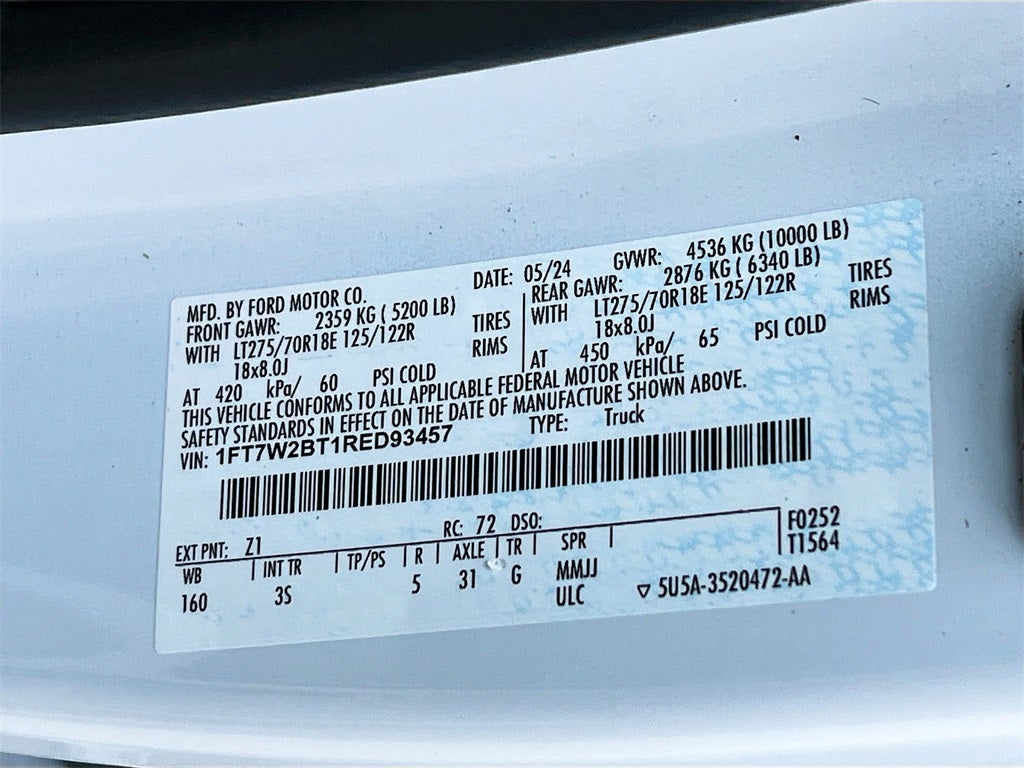 2024 Ford F-250SD XLT