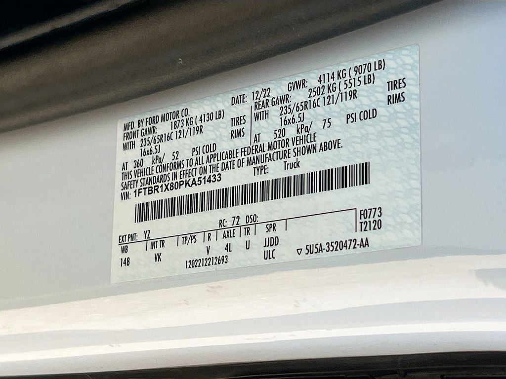 2023 Ford Transit-250 Base