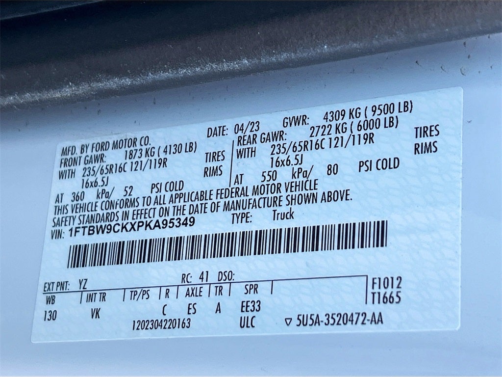 2023 Ford E-Transit-350 Base