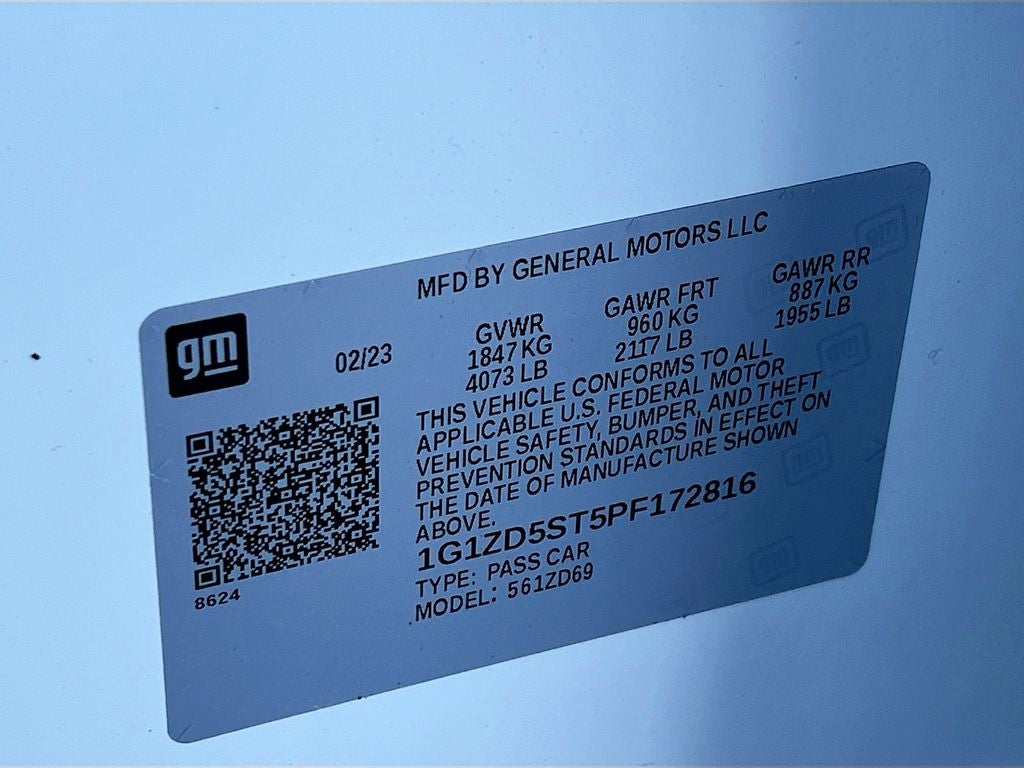 2023 Chevrolet Malibu LT 1LT