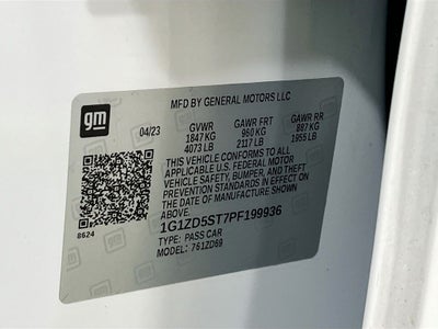 2023 Chevrolet Malibu LT 1LT