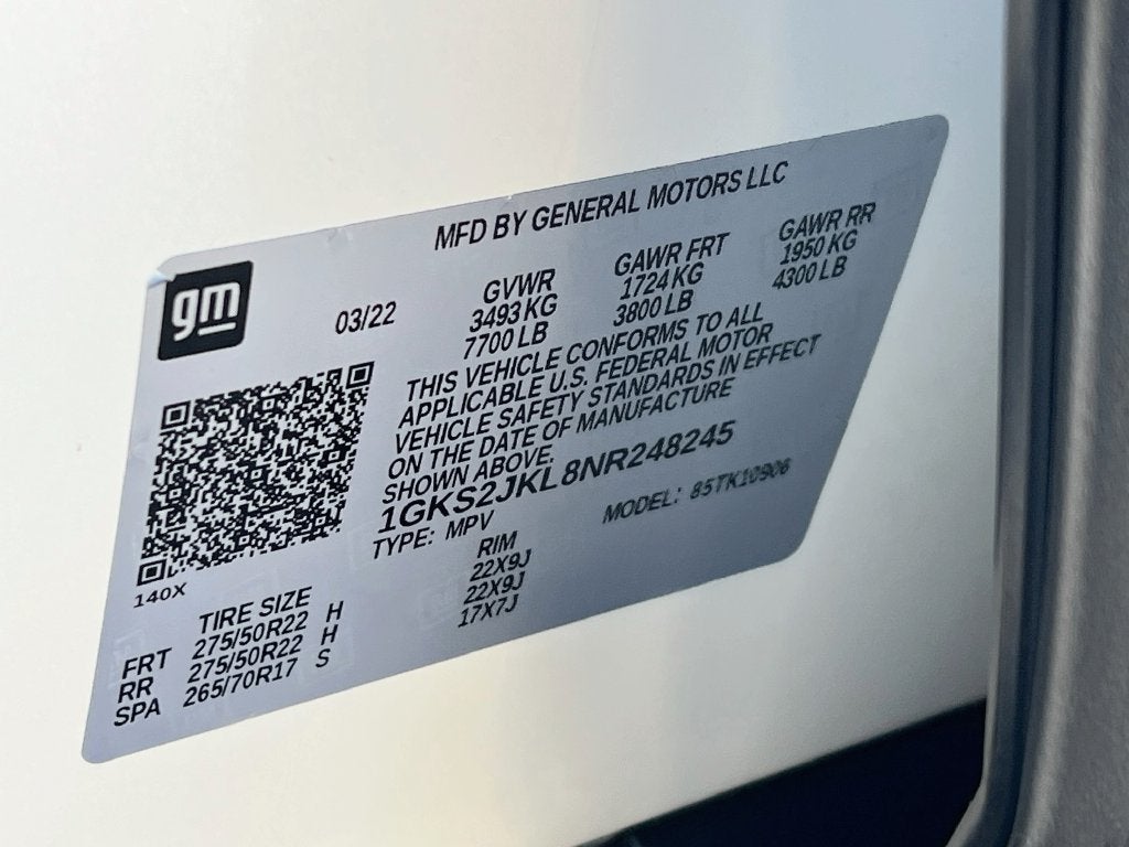 2022 GMC Yukon XL Denali
