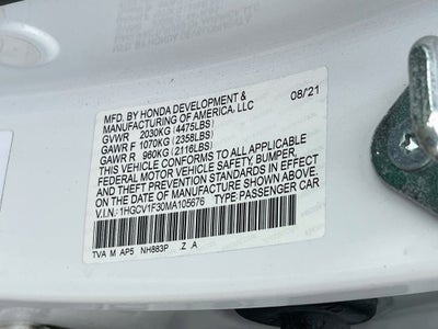 2021 Honda Accord Sport