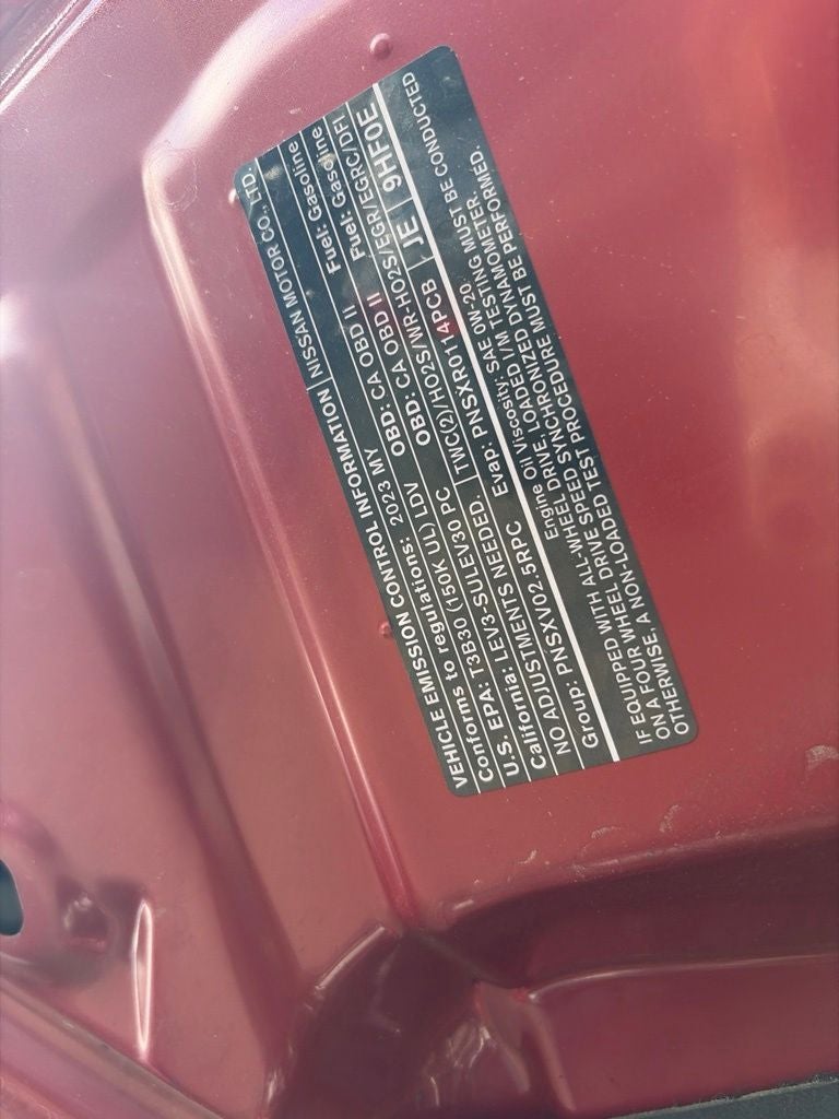 2023 Nissan Altima 2.5 SR