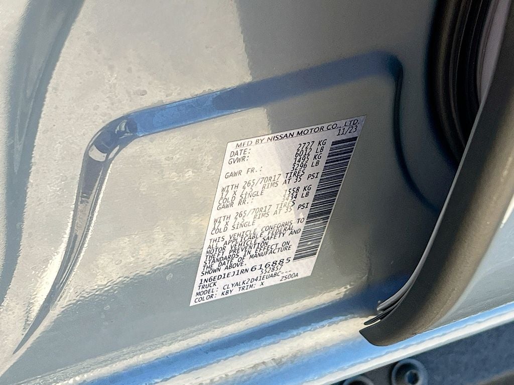 2024 Nissan Frontier PRO-X