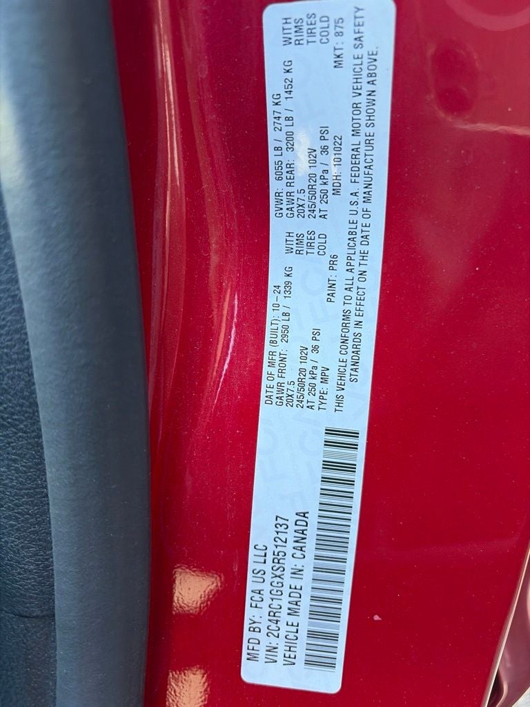2025 Chrysler Pacifica Limited