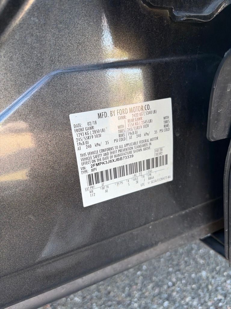 2018 Ford Edge SEL
