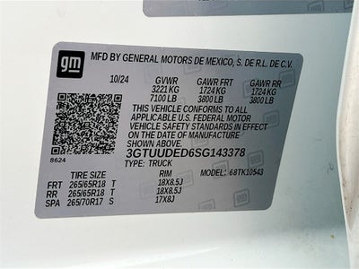 2025 GMC Sierra 1500 SLT