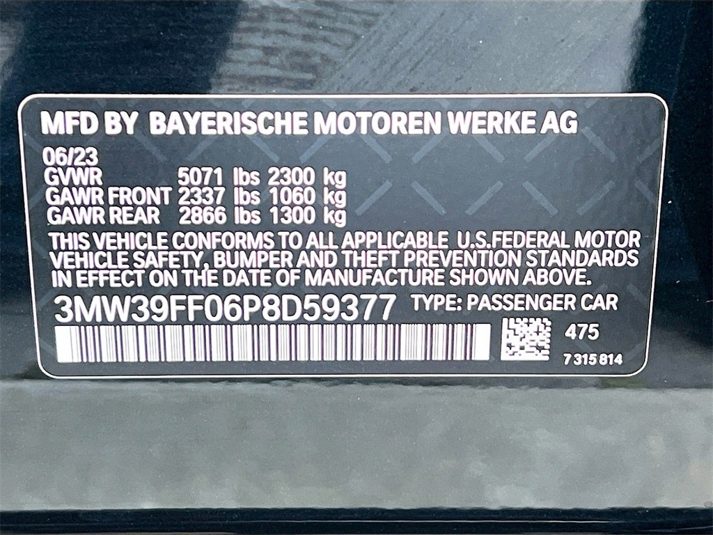 2023 BMW 3 Series 330e iPerformance