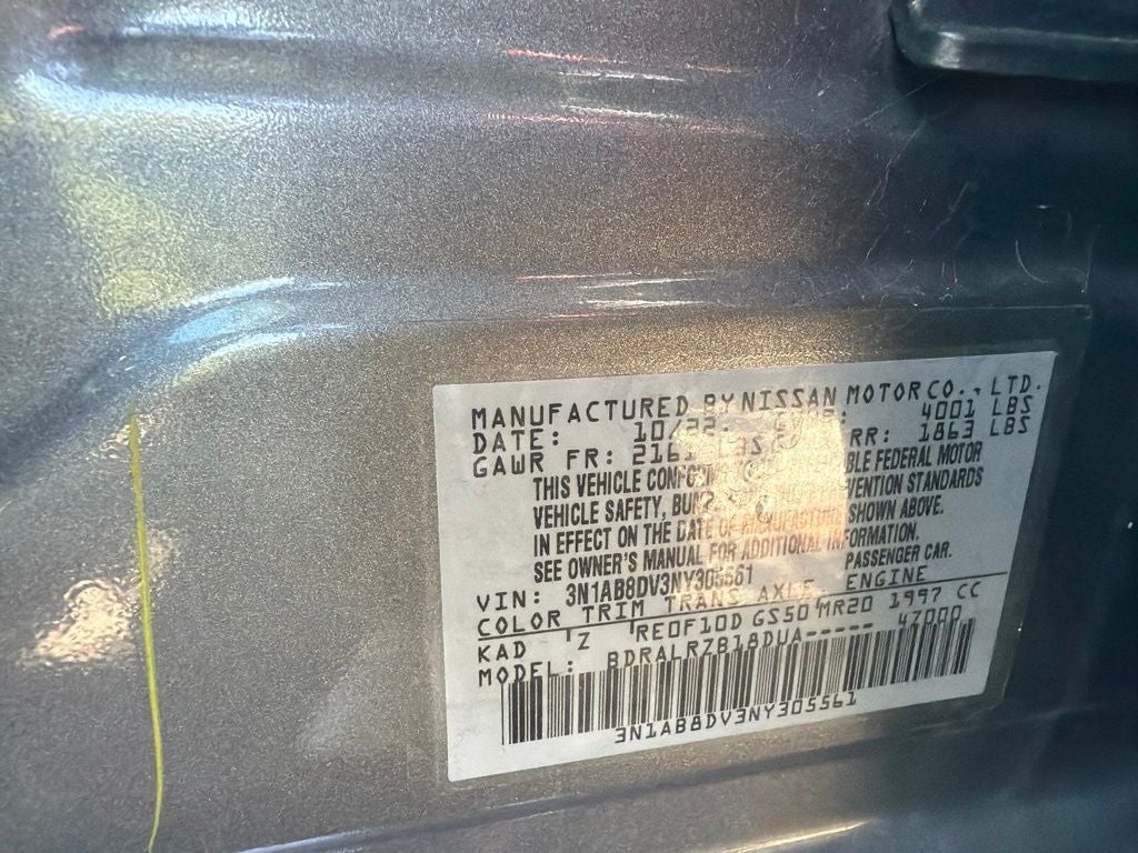 2022 Nissan Sentra SR