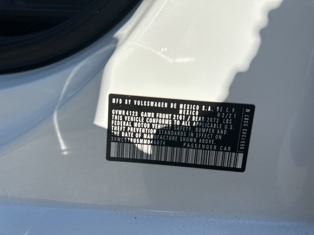 2021 Volkswagen Jetta 1.4T SE