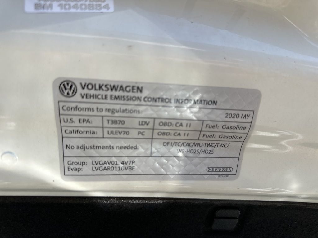 2020 Volkswagen Jetta 1.4T SE